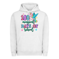 Pigment Lunar Rock hundred magical days of school unicorn Urban Hoodie - OliviaCreatesArt