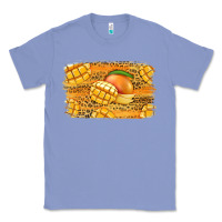Colony Blue Mango Background Classic Tee - Jasminsmagicworld