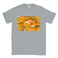 Heather Grey Mango Background Classic Tee - Jasminsmagicworld