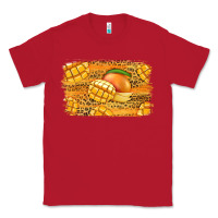 Red Mango Background Classic Tee - Jasminsmagicworld