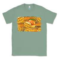 Sage Mango Background Classic Tee - Jasminsmagicworld