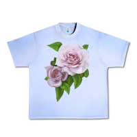 Grape Ice Silver Lining Rose Urban Heavy Tee - LillyAllenDesigns