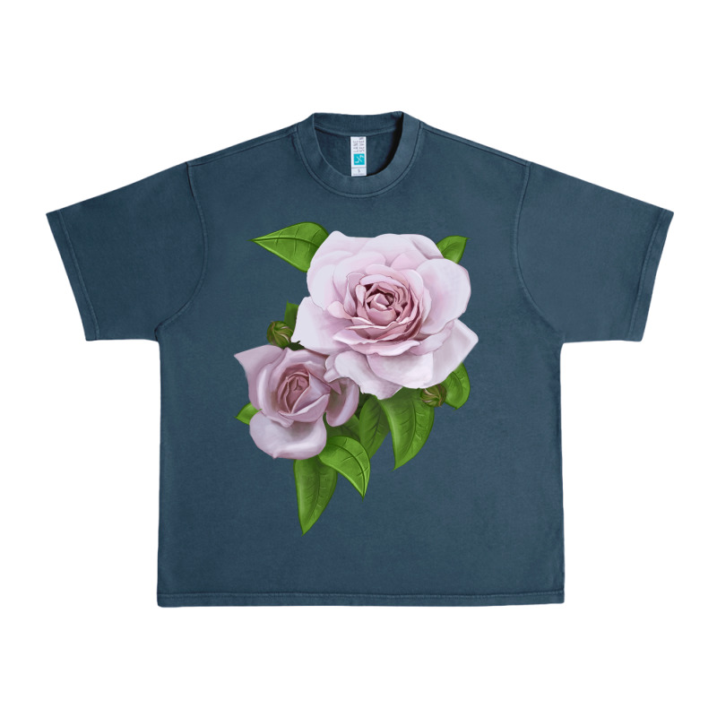 Silver Lining Rose Urban Heavy Tee by LillyAllenDesigns | Teevron