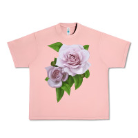 Salmon Silver Lining Rose Urban Heavy Tee - LillyAllenDesigns