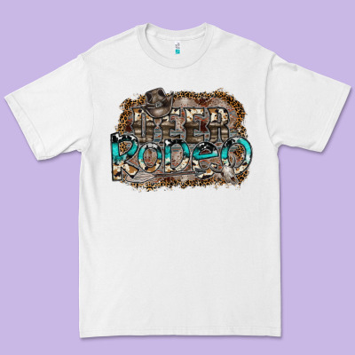 Deer Rodeo Premium Tee Designed By Sublimationcraftshop