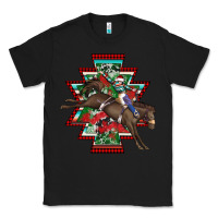 Black aztec rodeo christmas Classic Tee - AdoDesignShop