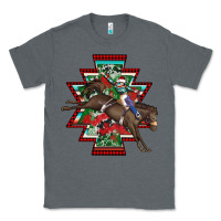 Charcoal Heather aztec rodeo christmas Classic Tee - AdoDesignShop