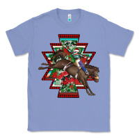 Colony Blue aztec rodeo christmas Classic Tee - AdoDesignShop