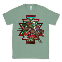 Sage aztec rodeo christmas Classic Tee - AdoDesignShop