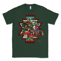 Sports Green aztec rodeo christmas Classic Tee - AdoDesignShop