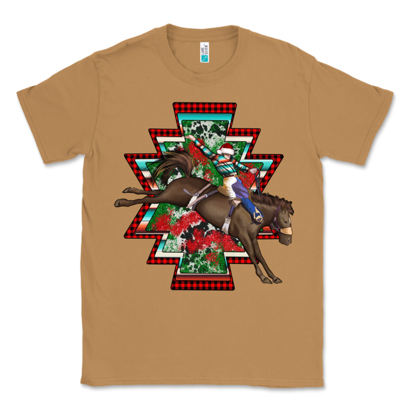 Aztec Rodeo Christmas Classic Tee by AdoDesignShop | Teevron