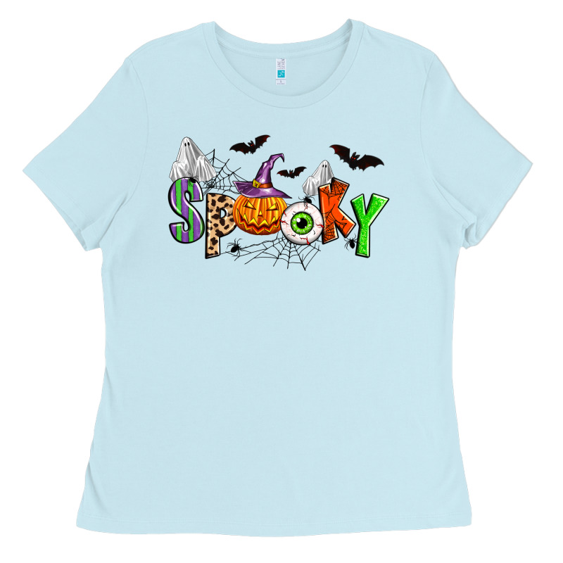 Halloween Spooky Ladies Tee by Zillion Design Studio | Teevron