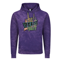 Cloud Purple death of the party white Vintage Hoodie - JahusDesignShop