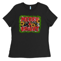 Black marry and bright Ladies Tee - RanaPortraitStore