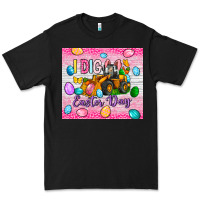 Black I dig Easter Day 20oz tumbler Premium Tee - Neo Western