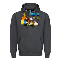 Smoke pre k dude Zipper Hoodie - BundleAndBundleShop
