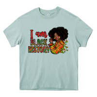 Arona I am black history Heavy Core Tee - Zillion Design Studio