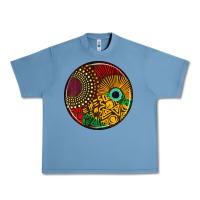 Pebble Blue Juneteenth car coaster Urban Heavy Tee - AdoDesignShop