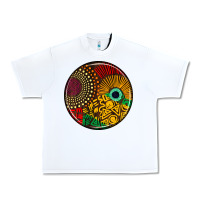 White Juneteenth car coaster Urban Heavy Tee - AdoDesignShop