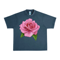 Midnight Navy Perfume Delight Rose Urban Heavy Tee - LillyAllenDesigns