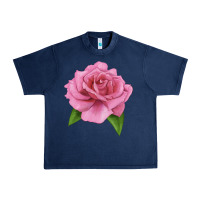 Navy Perfume Delight Rose Urban Heavy Tee - LillyAllenDesigns