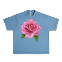 Pebble Blue Perfume Delight Rose Urban Heavy Tee - LillyAllenDesigns