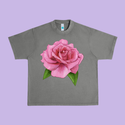Perfume Delight Rose Urban Heavy Tee Designed By Lillyallendesigns