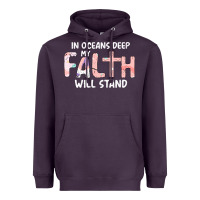 Plum Oceans Deep My Faith Will Stand Heavyweight Hoodie - Bettercallsaul