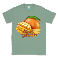 Sage Mango Tropical Summer Classic Tee - Jasminsmagicworld