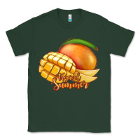 Sports Green Mango Tropical Summer Classic Tee - Jasminsmagicworld