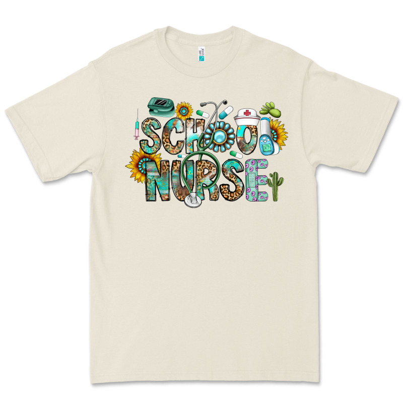 School Nurse Premium Tee by CowhideDigitalArt | Teevron