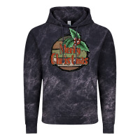 Cloud Black Merry Christmas Vintage Hoodie - JahusDesignShop