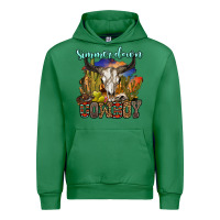 Emerald simmer down cowboy Urban Hoodie - OliviaCreatesArt