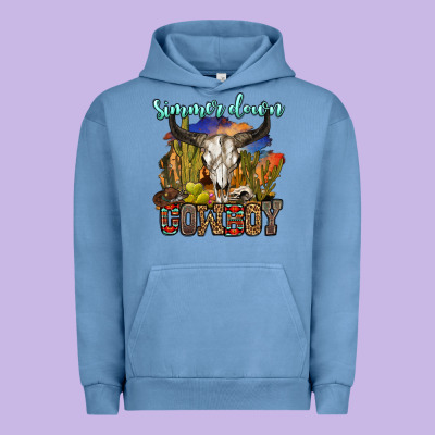 Simmer Down Cowboy Urban Hoodie Designed By Oliviacreatesart