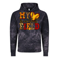 Cloud Black my heart is on that field softball Vintage Hoodie - Jasminsmagicworld