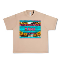 Burro cowhide leopard sunflowers mama Urban Heavy Tee - BarkalooDesign