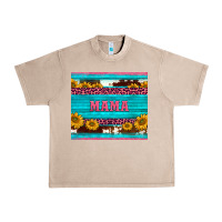 French Oak cowhide leopard sunflowers mama Urban Heavy Tee - BarkalooDesign