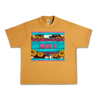 Peanut Butter cowhide leopard sunflowers mama Urban Heavy Tee - BarkalooDesign