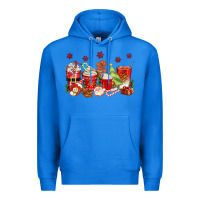 True Royal Christmas coffee cups Premium Hoodie - texasbilliewilder