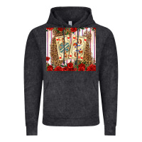 Vintage Black valentines day playing cards Vintage Hoodie - AdoDesignShop
