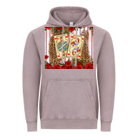 Vintage Zinc valentines day playing cards Vintage Hoodie - AdoDesignShop
