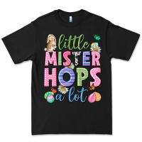 Black Little mister hops a lot Easter Premium Tee - Neo Western