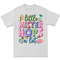 Dove Grey Little mister hops a lot Easter Premium Tee - Neo Western