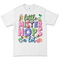 White Little mister hops a lot Easter Premium Tee - Neo Western