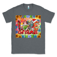 Charcoal Heather Love Christmas gnome Classic Tee - CowhideDigitalArt