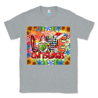 Heather Grey Love Christmas gnome Classic Tee - CowhideDigitalArt