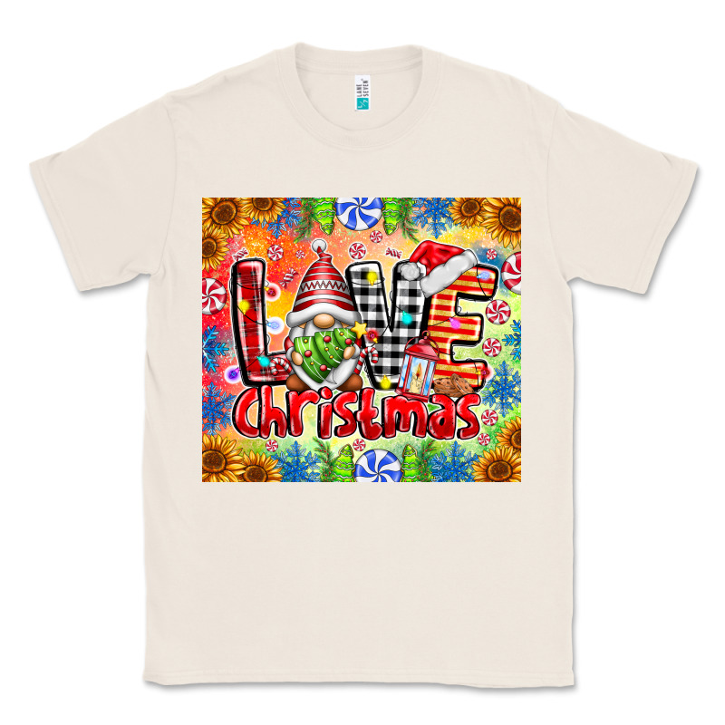 Love Christmas Gnome Classic Tee by CowhideDigitalArt | Teevron
