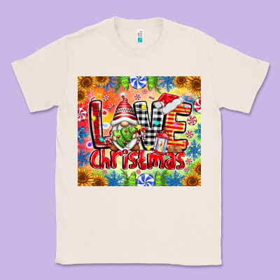 Love Christmas Gnome Classic Tee Designed By Cowhidedigitalart
