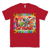 Red Love Christmas gnome Classic Tee - CowhideDigitalArt