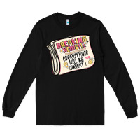 Black breaking news everything will be alright Long Sleeve Tee - MaliasSmallBusiness